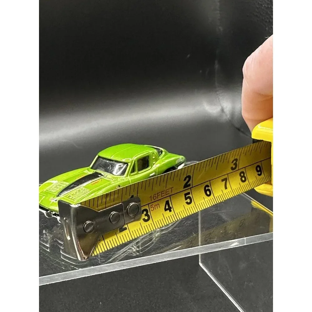 1979 Mattel Hot Wheels 63 Corvette Stingray Metallic Green Black No Side Windows